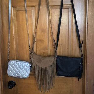 Three Abercrombie purses!